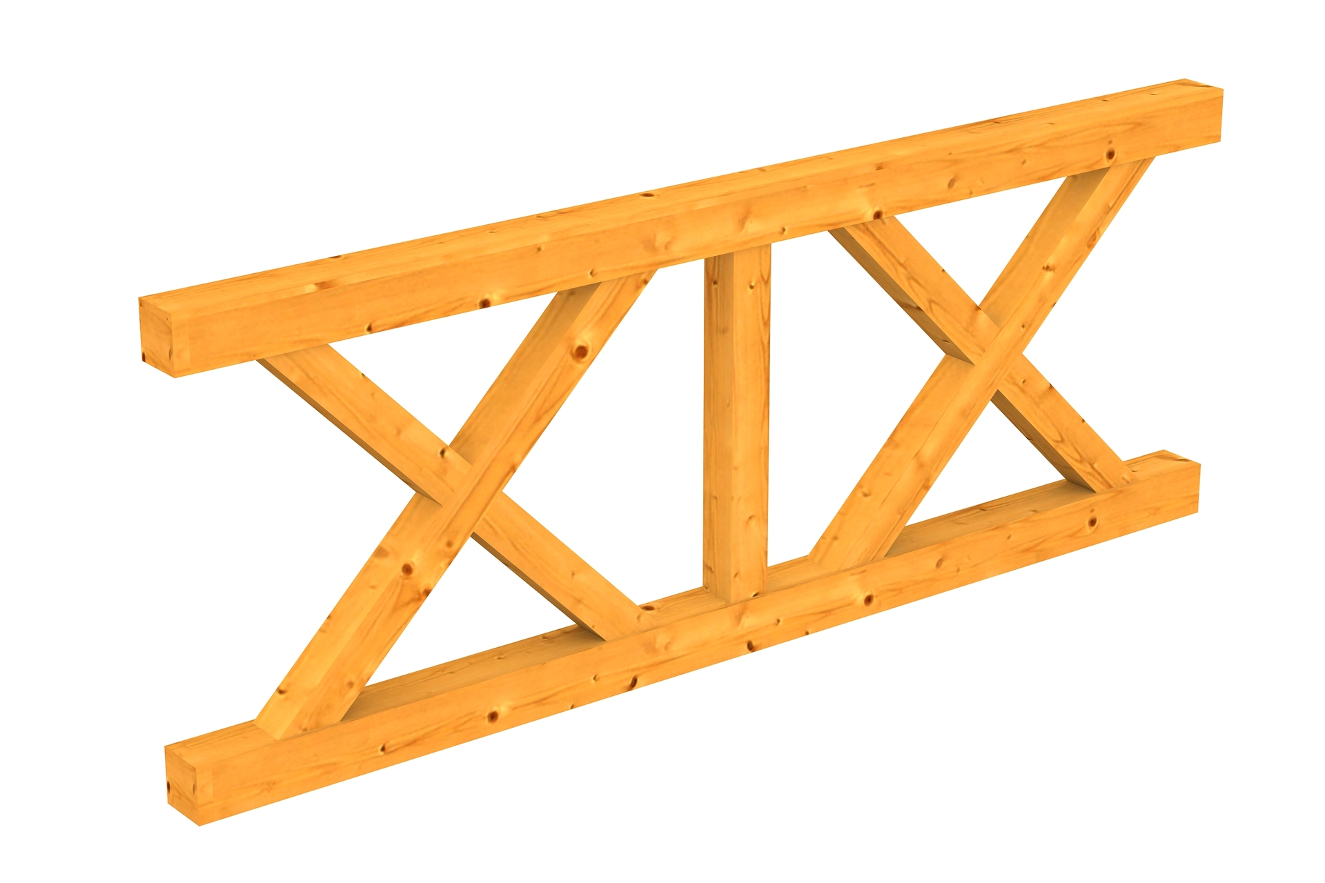 Brüstung Andreaskreuz 1 Brüstung Andreaskreuz