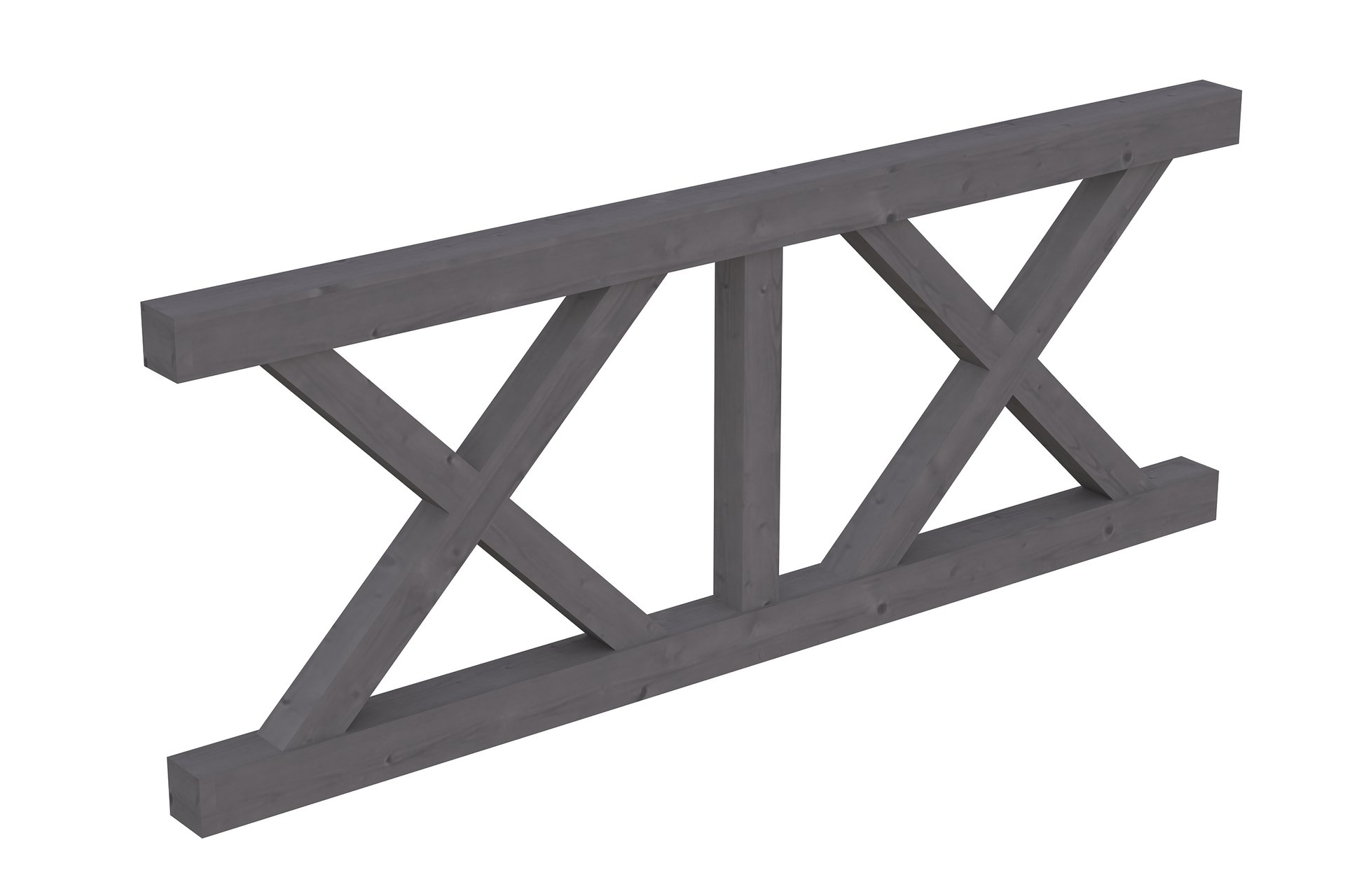 Brüstung Andreaskreuz 1 Brüstung Andreaskreuz