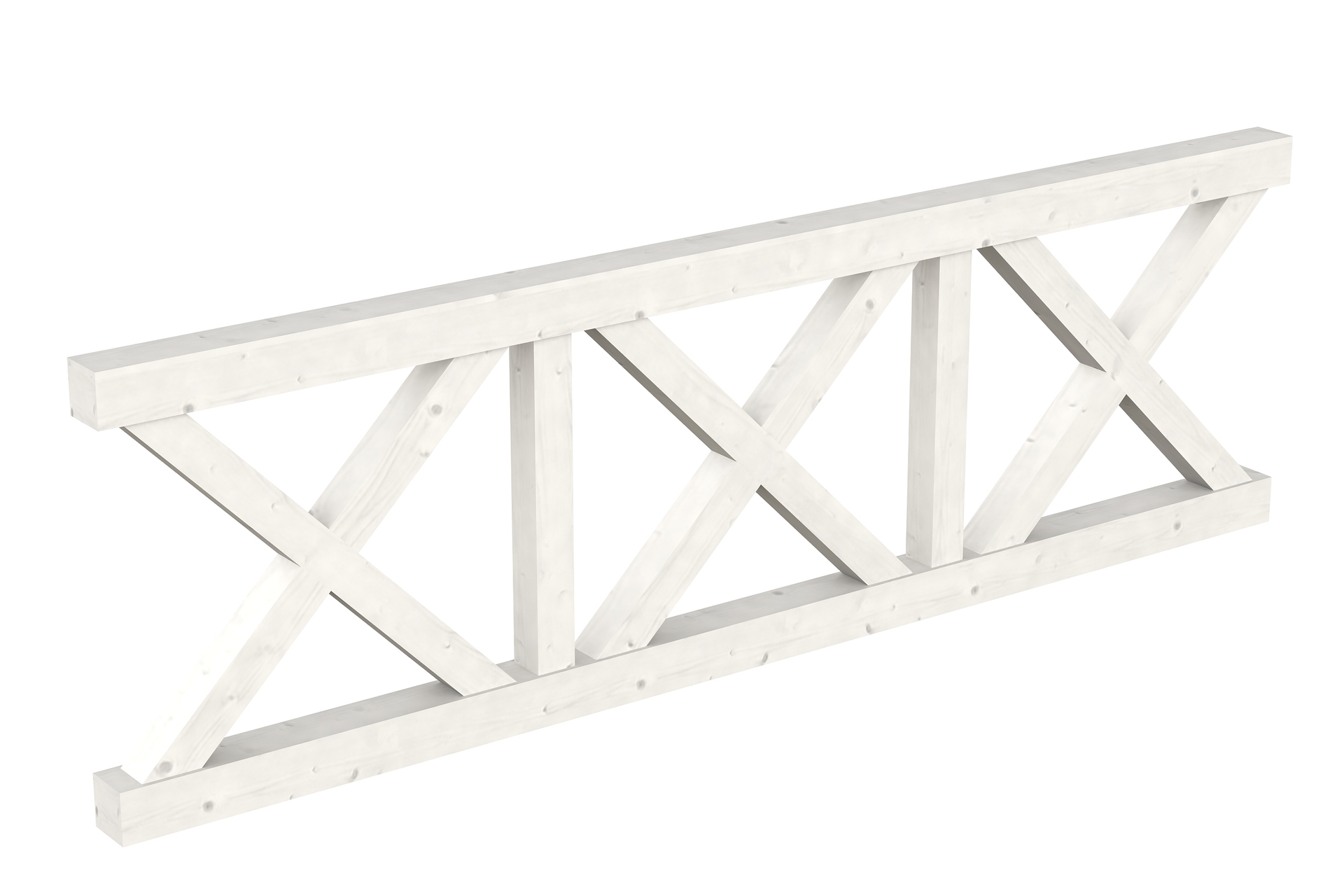 Brüstung Andreaskreuz 1 Brüstung Andreaskreuz