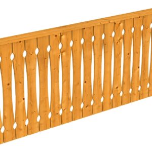 Das richtige Gewächshaus - problemlos und komfortabel 11 Brüstung Balkonschalung Fichte