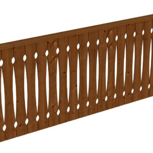 Brüstung Balkonschalung Fichte