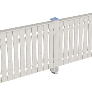 Brüstung Balkonschalung Fichte