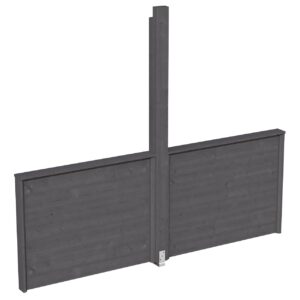 Brüstung für Pavillon Toulouse Fichte 270 x 106cm