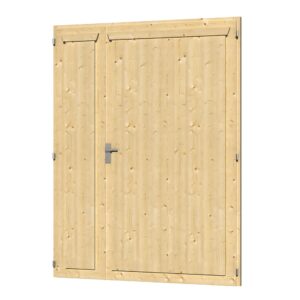 Doppeltür für Carports