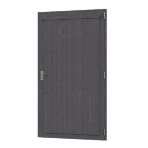 Einzeltür für Carports ,Anschlag rechts