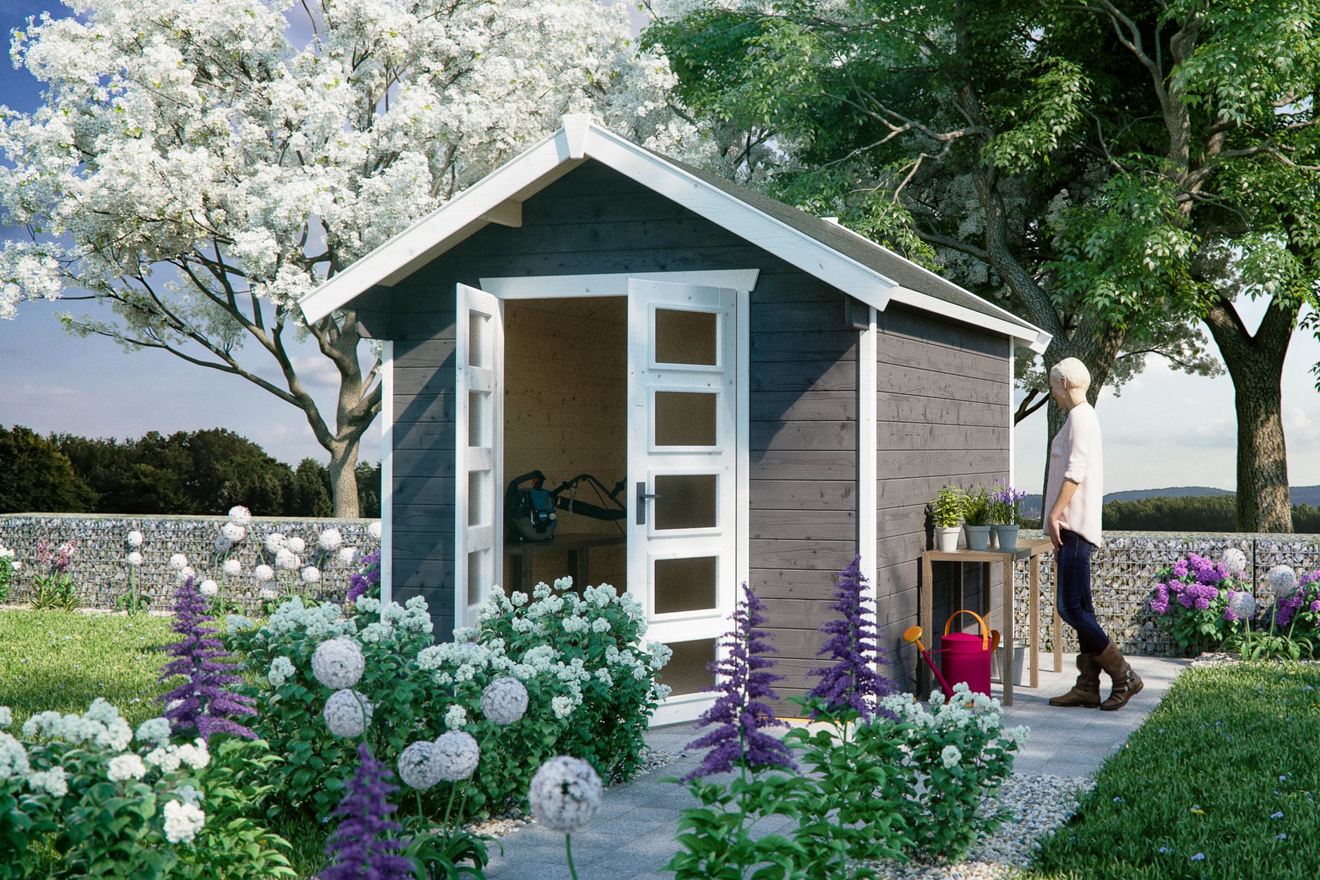 Gartenhaus Hengelo, 28mm 250 x 300cm 1 Gartenhaus Hengelo, 28mm 250 x 300cm