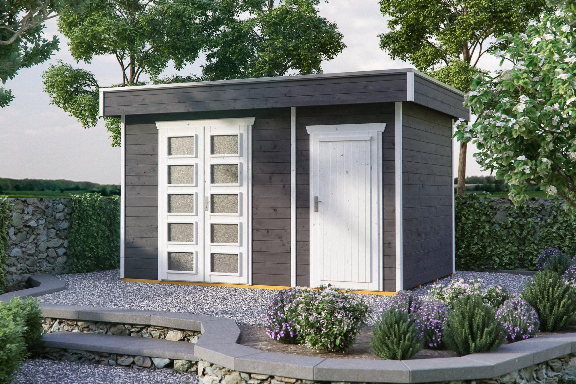 Gartenhaus Venlo 3, 380x250cm 1 Gartenhaus Venlo 3, 380x250cm