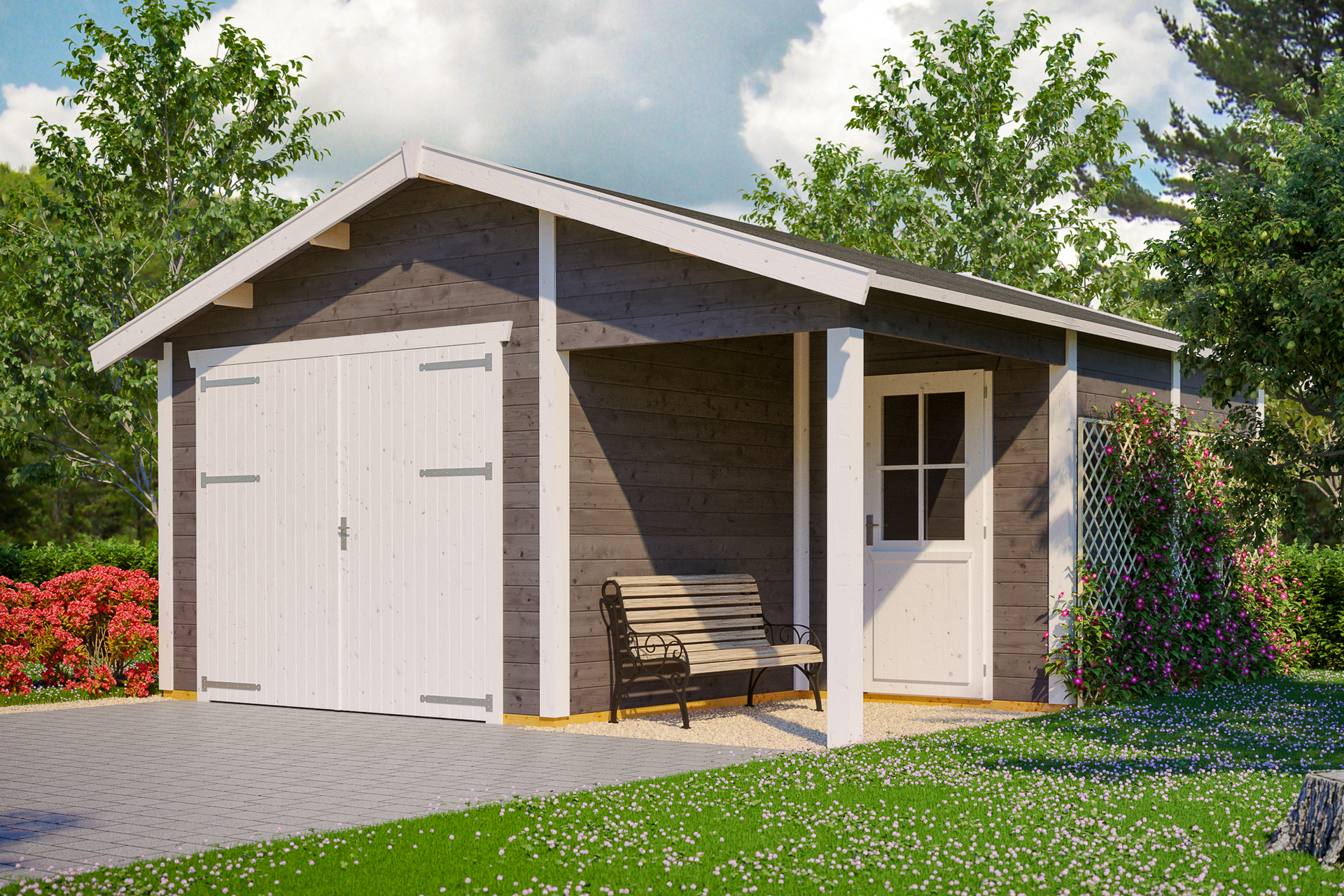 Holzgarage Varberg 1 Holzgarage Varberg