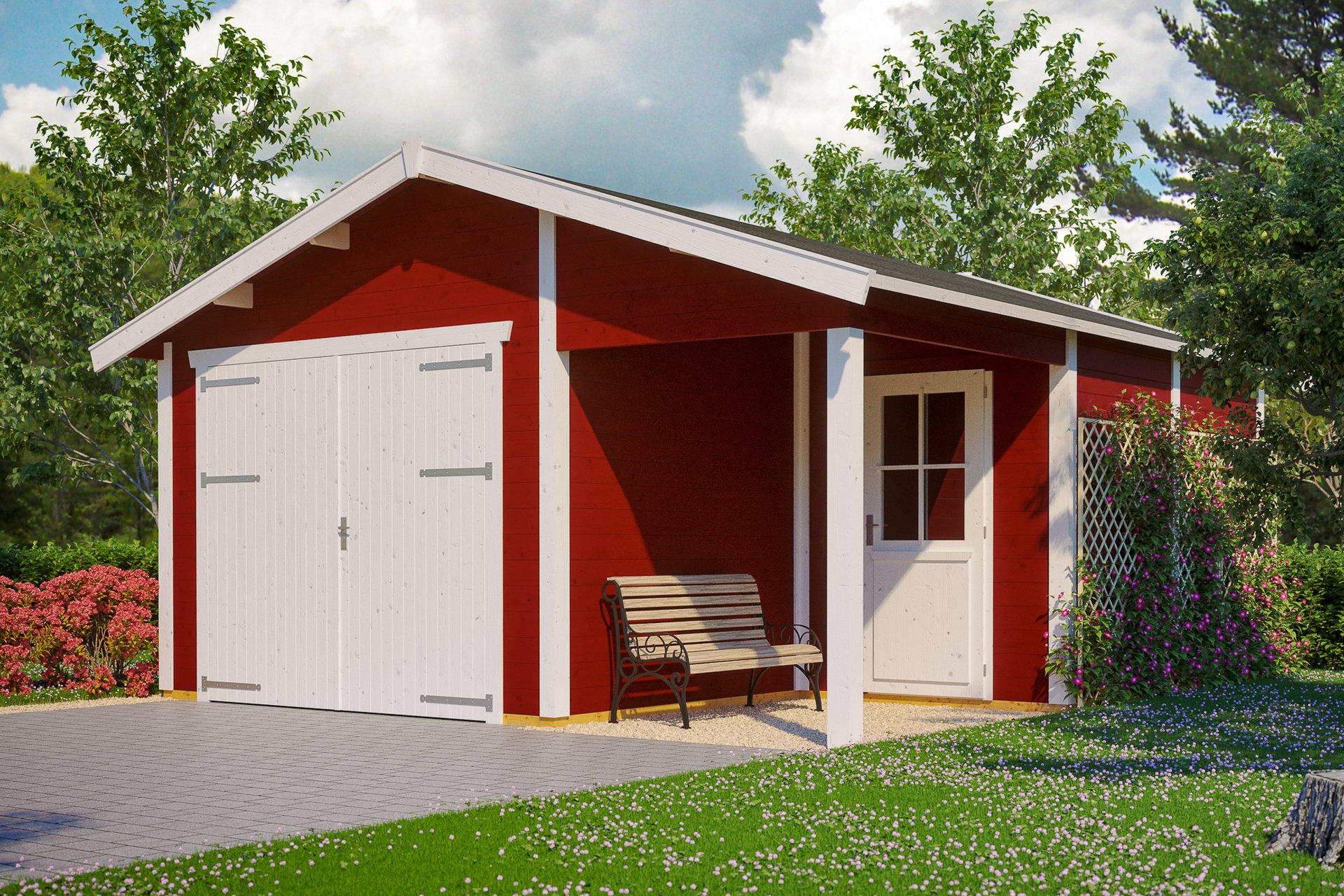 Holzgarage Varberg 1 Holzgarage Varberg