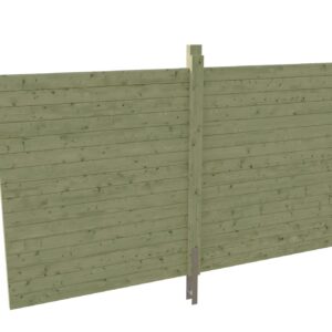 Rückwand Profilschalung 355x200cm