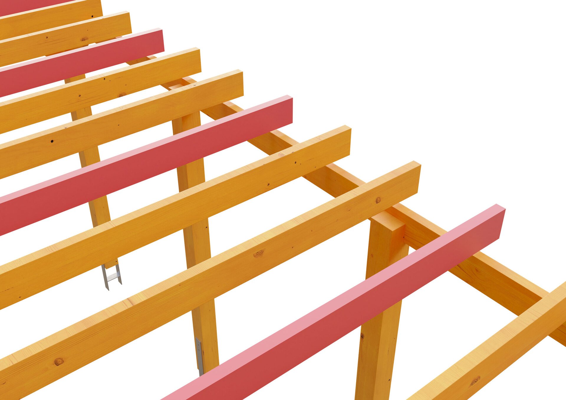 Schneelasterhöhung Flachdach-Carport 1 Schneelasterhöhung Flachdach-Carport