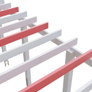 Schneelasterhöhung Flachdach-Carport