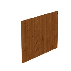 Seitenwand aus Deckeschalung 20x120mm Fichte