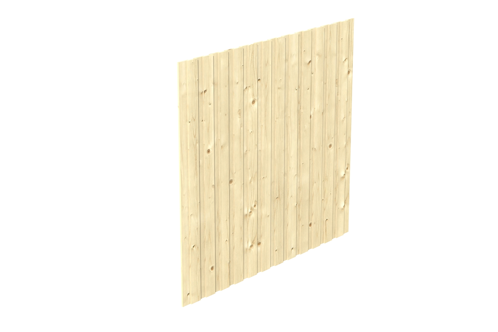 Seitenwand aus Deckeschalung 20x120mm Fichte 1 Seitenwand aus Deckeschalung 20x120mm Fichte