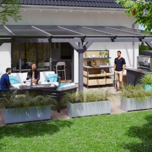 Das richtige Gewächshaus - problemlos und komfortabel 9 Terrassenüberdachung Andria