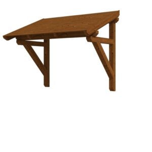 Vordach Paderborn 1 Pultdach