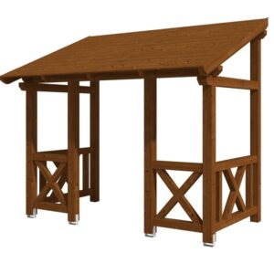 Vordach Paderborn 7 Pultdach