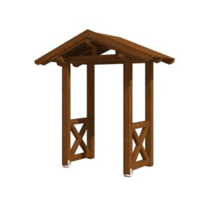 Vordach Siegen 4 Satteldach