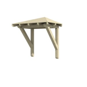 Das richtige Gewächshaus - problemlos und komfortabel 2 Vordach Wesel 1 Walmdach