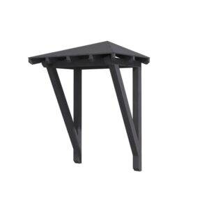 Vordach Wesel 2 Walmdach