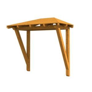 Vordach Wismar 2 Walmdach