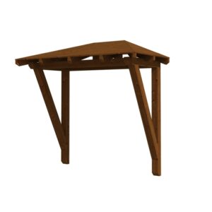 Vordach Wismar 2 Walmdach