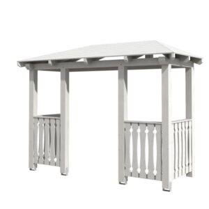 Vordach Wismar 6 Walmdach