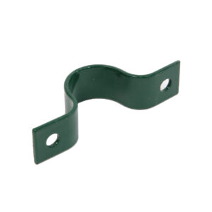 Rahmenschellen für Rundpfosten, grün