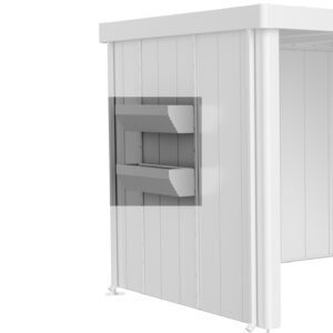 Floraboard zu Seitendach Gerätehaus Neo