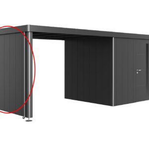 Seitenwand Für Seitendach zu Gerätehaus