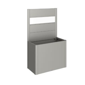 Sichtschutz zu Pflanzbeet Belvedere mit Acrylglas