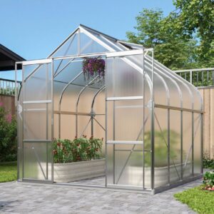 Gewächshaus Dione 6700, inkl. Fundament
