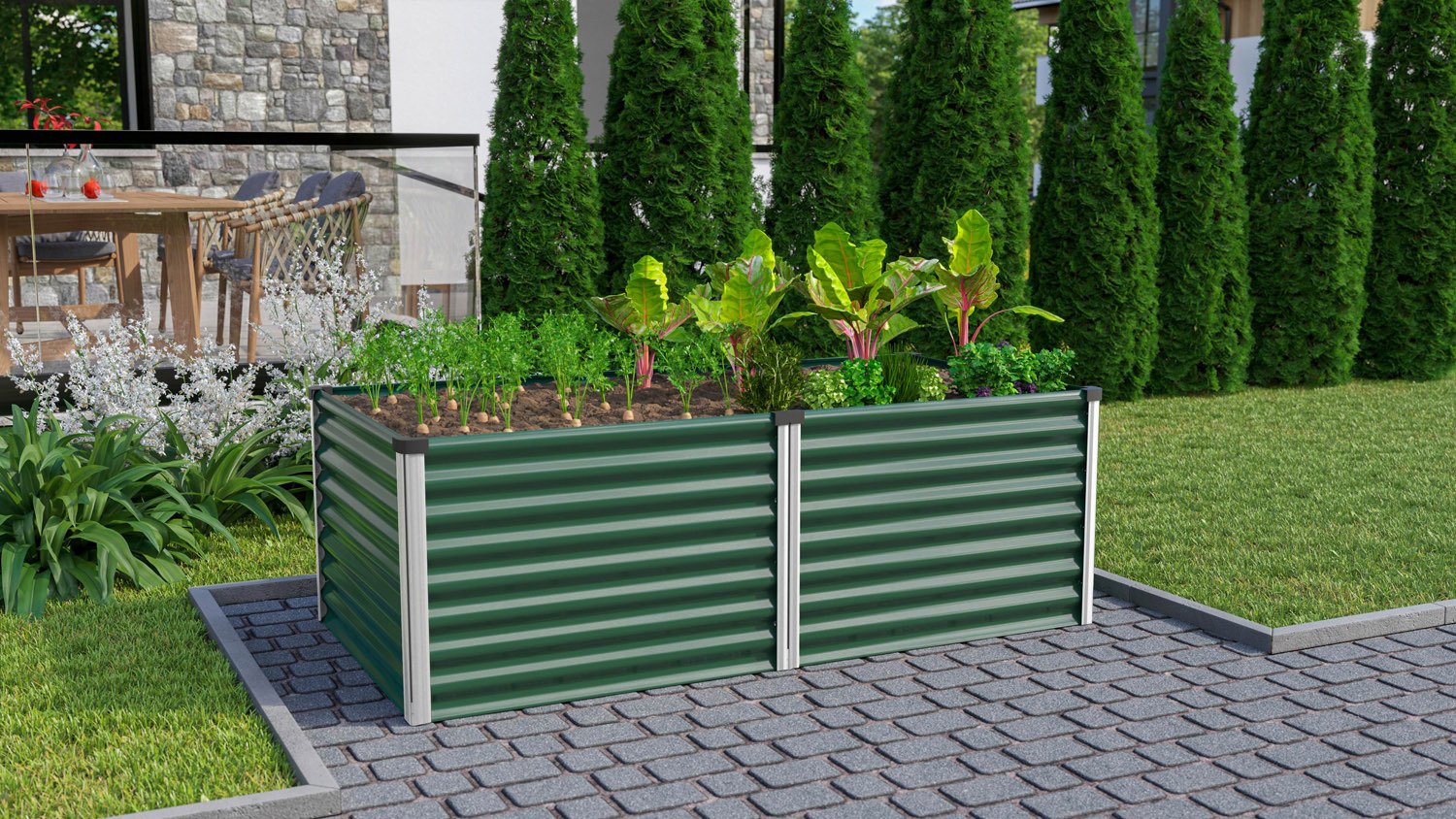Hochbeet Meta 1 Hochbeet Meta
