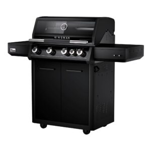 Grillen - risikofrei und einfach 2 Gasgrill Kingman 4 MK, schwarz