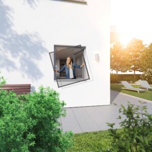 Das richtige Gewächshaus - problemlos und komfortabel 1 Insektenschutz Plus Rahmen Fenster