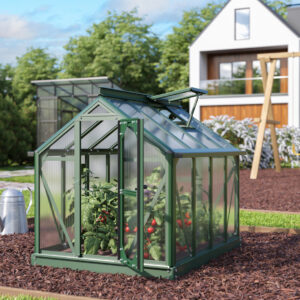 Das richtige Gewächshaus - problemlos und komfortabel 1 Minigewächshaus Merlin HKP 4mm