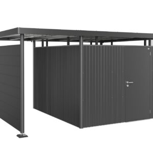 Das richtige Gewächshaus - problemlos und komfortabel 12 Seitendach zu Gerätehaus HighLine