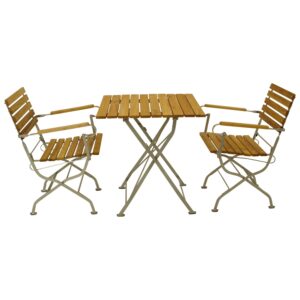 Klappgarnitur 3-teilig