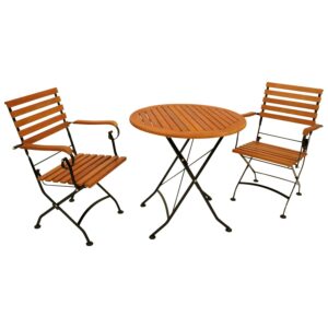 Klappgarnitur 3-teilig