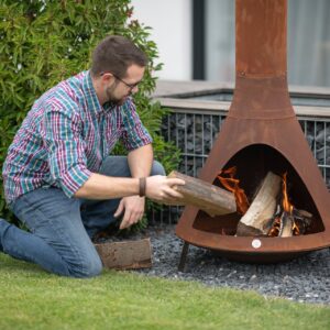 Grillen - risikofrei und einfach 5 Feuerstelle inkl. Rauchablass
