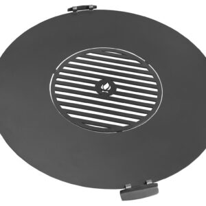 Grillen - risikofrei und einfach 5 Grillplatte mit Grillrost