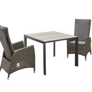 CASAYA Dining Set New Jardel 3-teilig