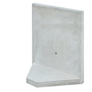 L-Stein Ecke 5cm grau