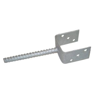Bodenanker, leicht feuerverzinkt, für Pfosten 9x9 cm