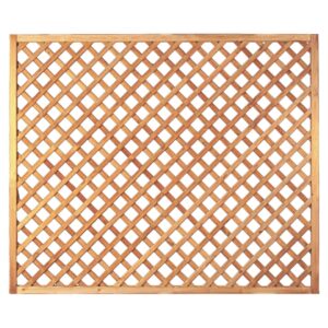 Diagonal-Rankzaun, genagelt