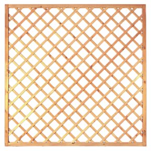 Diagonal-Rankzaun, genagelt