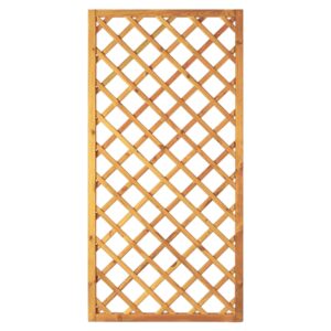 Diagonal-Rankzaun, genagelt