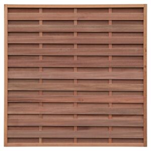 FORTIS-Dichtzaun, Keruing 180x180 cm