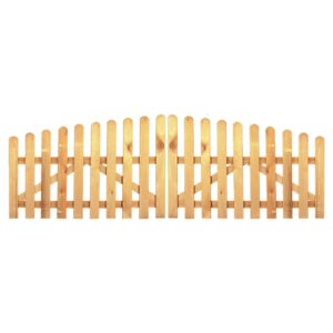 HEIKO-Gartentor Bogen ohne Beschlag