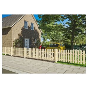 HEIKO-Gartentor gerade, ohne Beschlag